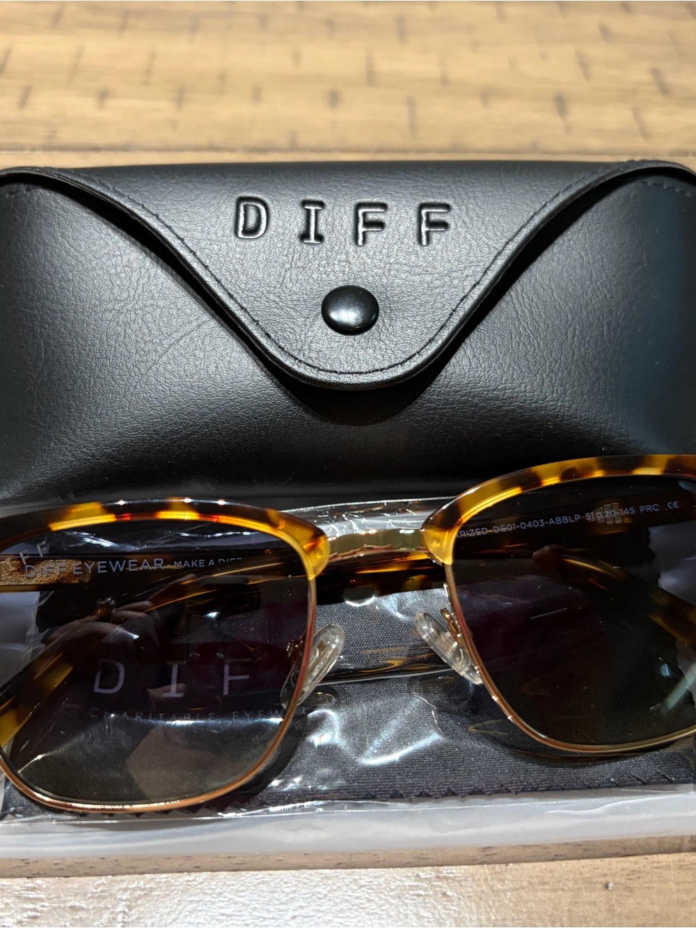 Tortoise Shell and Gold Women's Sunglasses